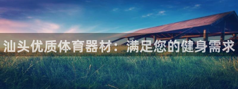 耀世娱乐怎么样：汕头优质体育器材：满足您的健身需求