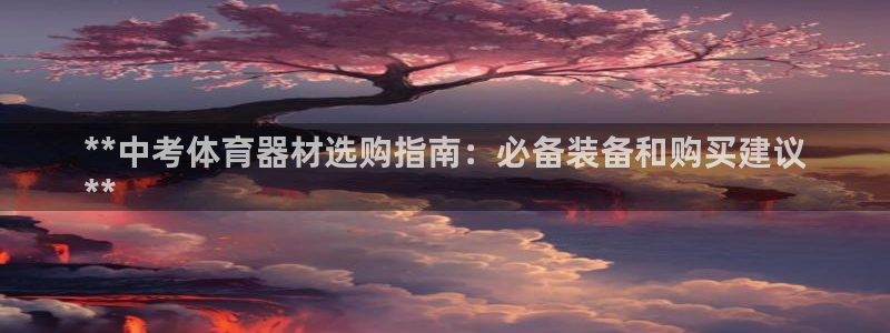 耀世金生产品介绍：**中考体育器材选购指南：必备装备