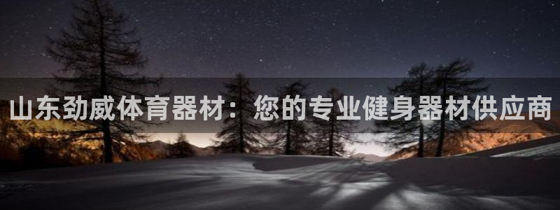 耀世微光mp3下载：山东劲威体育器材：您的专业健身器