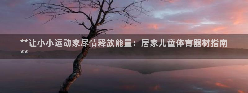 耀世娱乐黑钱吗能退吗：**让小小运动家尽情释放能量：