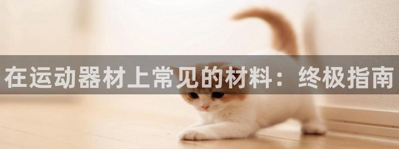 耀世平台心 58534I 耀世：在运动器材上常见的材