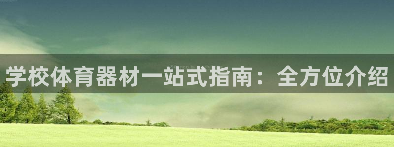 耀世娱乐怎么样：学校体育器材一站式指南：全方位介绍