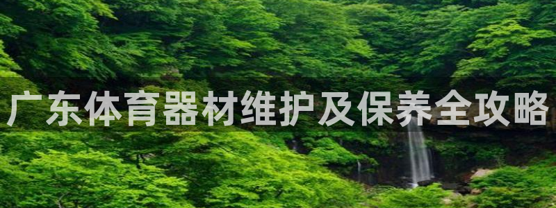 耀世集团视频直播：广东体育器材维护及保养全攻略