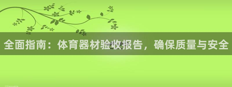 耀世平台代理多少钱一次：全面指南：体育器材验收报告，